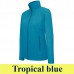 Kariban 907 MAUREEN-LADIES' - FULL ZIP MICROFLEECE JACKET tropical blue
